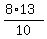 %288%2A13%29%2F10
