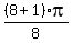 %288%2B1%29pi%2F8