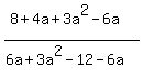 %288%2B4a%2B3a%5E2-6a%29%2F%286a%2B3a%5E2-12-6a%29