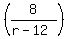 %288%2F%28r-12%29%29