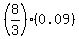 %288%2F3%29%280.09%29