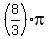 %288%2F3%29pi