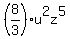 %288%2F3%29u%5E2z%5E5