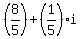 %288%2F5%29%2B%281%2F5%29i