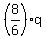 %288%2F6%29q