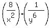 %288%2Fx%5E2%29%281%2F%28y%5E6%29%29