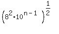 %288%5E2%2A10%5E%28n-1%29%29%5E%281%2F2%29