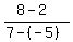 %288-2%29%2F%287-%28-5%29%29