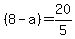 %288-a%29=20%2F5