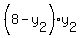 %288-y%5B2%5D%29y%5B2%5D%29+=+0