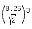 %288.25%2Fsqrt%282%29%29%5E3