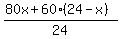 %2880x+%2B+60%2A%2824-x%29%29%2F24
