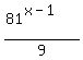 %2881%5E%28x-1%29%29%2F9