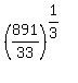 %28891%2F33%29%5E%281%2F3%29