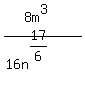 %288m%5E3%29%2F%2816n%5E%2817%2F6%29%29