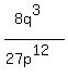 %288q%5E3%29%2F%2827p%5E12%29