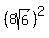 %288sqrt%286%29%29%5E2
