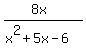%288x%29%2F%28x%5E2%2B5x-6%29