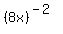 %288x%29%5E%28-2%29