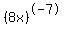 %288x%29%5E-7