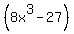 %288x%5E3-27%29
