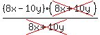 %288x-10y%29%28cross%288x%2B10y%29%29%2F%28cross%288x%2B10y%29%29