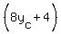 %288y%5Bc%5D%2B4%29
