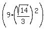 %289%28sqrt%2814%29%2F3%29%5E2%29