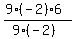 %289%2A%28-2%29%2A6%29%2F%289%2A%28-2%29%29