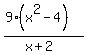 %289%2A%28x%5E2-4%29%29%2F%28x%2B2%29