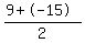 %289%2B-15%29%2F2