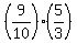 %289%2F10%29%2A%285%2F3%29