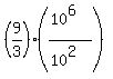 %289%2F3%29%2A%28%2810%5E6%29%2F%2810%5E2%29%29