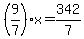 %289%2F7%29%2Ax=342%2F7