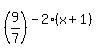 %289%2F7%29%5E%28-2%28x%2B1%29%29