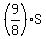 %289%2F8%29S