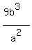 %289+b%5E3%29%2Fa%5E2