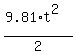 %289.81%2At%5E2%29%2F2