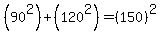 %2890%5E2%29%2B%28120%5E2%29=%28150%29%5E2