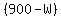 %28900-W%29