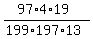 %2897%2A4%2A19%29%2F%28199%2A197%2A13%29