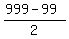 %28999-99%29%2F2
