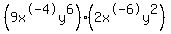 %289x%5E-4y%5E6%29%282x%5E-6y%5E2%29