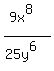 %289x%5E8%29%2F%2825y%5E6%29