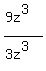 %289z%5E3%29%2F%283z%5E3%29