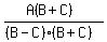 %28A%28B%2BC%29%29%2F%28%28B-C%29%28B%2BC%29%29