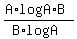 %28A%2AlogA%2AB%29%2F%28B%2AlogA%29