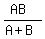%28AB%29%2F%28A%2BB%29