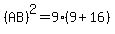 %28AB%29%5E2=9%289%2B16%29