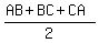 %28AB%2BBC%2BCA%29%2F2